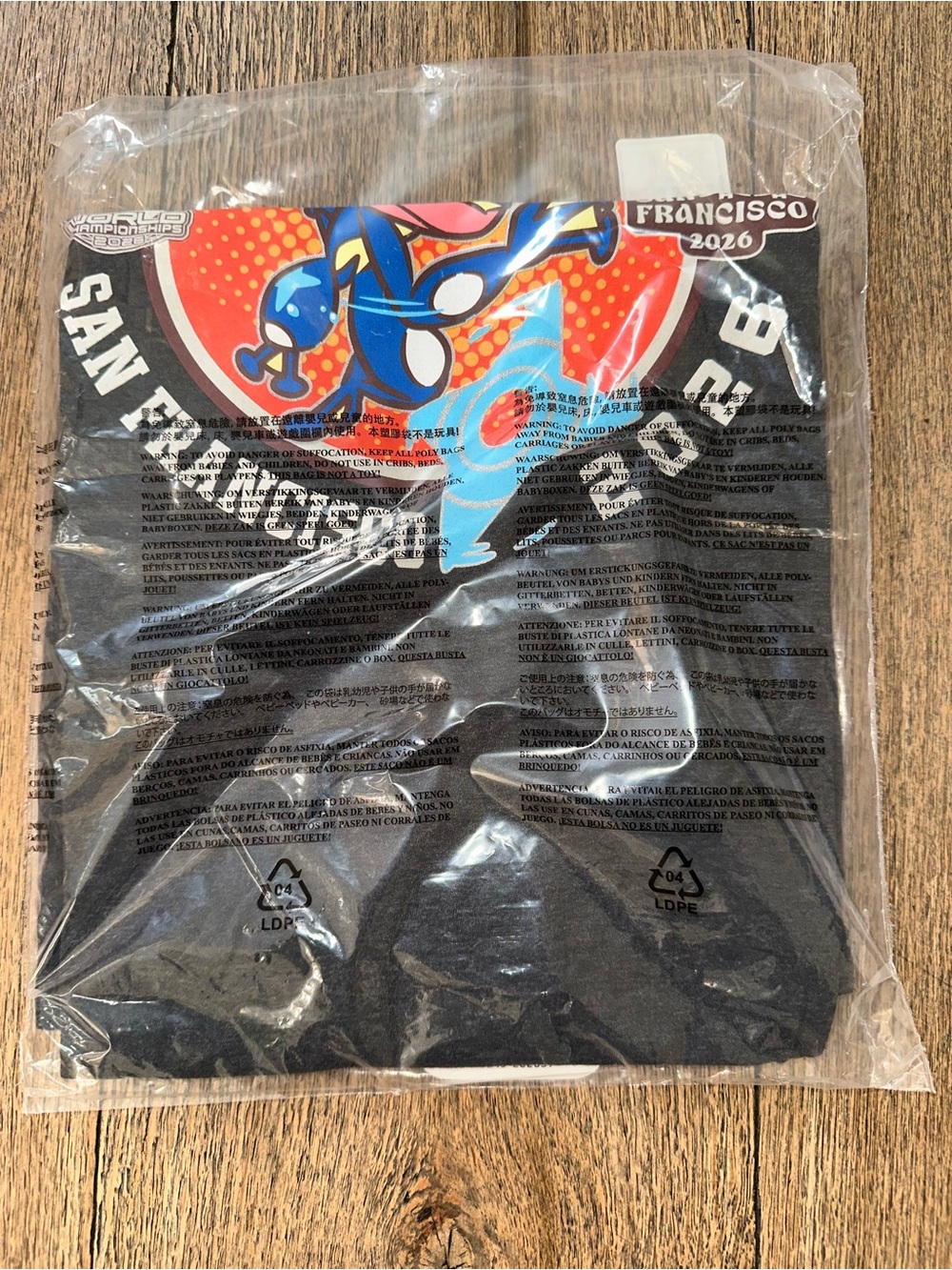 Pokémon World Championships 2026 San Francisco Greninja Graphic T-Shirt - Picture 4 of 11